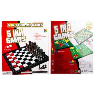 Games 5-In-1 Board Set