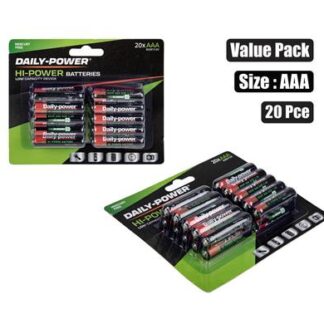 Batteries AAA - Super Heavy Duty