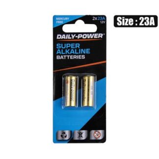 Batteries Alkaline - Size 23A - 12 Volt
