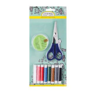 Sewing All-in-one Kit - Needles, Thread, and Scissors
