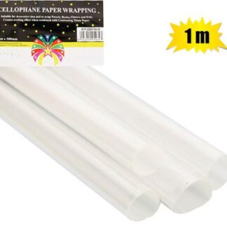 Paper Cellophane Wrapping - Clear