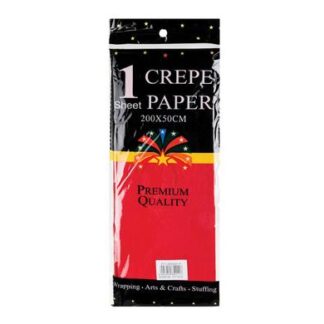 Crepe Paper - Red - 5 cm x 2 Meters