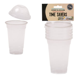 Disposable Dome Shaped Cups - Plastic - 300 ml