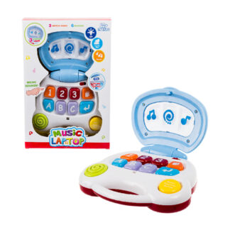 Laptop Educational Pretend Toy - Battery Operated