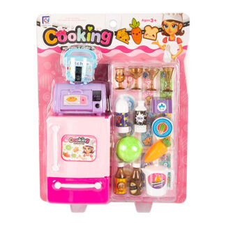 Toy-Set Fridge and Groceries