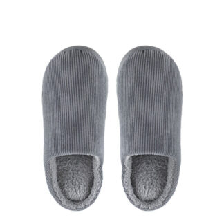 Slippers Grey-Grain Slip-in - Size 5