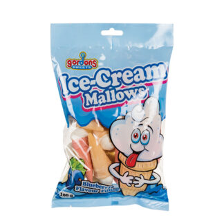Marshmallow Ice-Cream Sweets - Blueberry Flavoured - 100 g