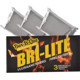 Firelighters Individually Wrapped - 3 Per Pack - 24 Packs In Box