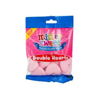 Sweets Jelly Double Hearts - Fruit Flavoured - 60 g