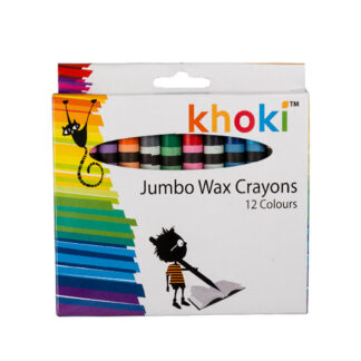 Crayons Jumbo Sized Wax - 12 Colours