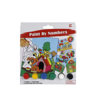 Kids Paint-By-Numbers Set