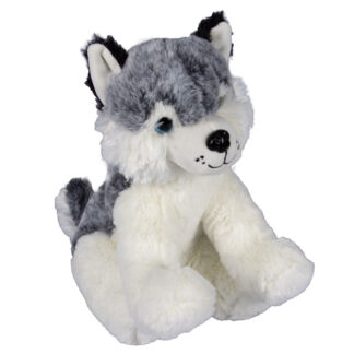 Plush Large Husky Dog Toy - 30 cm