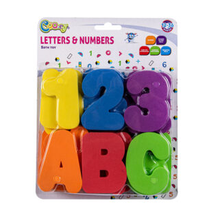 Toys Letters and Numbers Bath