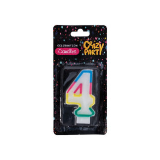 Birthday Number-4 Candle