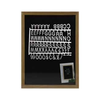 Letter Plastic Board Plaque - 30 cm x 40 cm