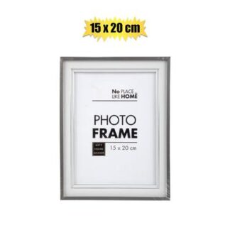 Frame Plastic Picture - Grey Multi-Layer Style - 15 cm x 20 cm