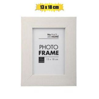 Frame Plastic Picture - White Border - For 13 x 18 cm Photo