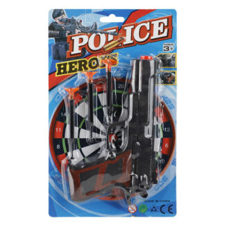 Police Gun with Suction Darts Toy-Set