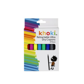 Crayons Retractable Ultra-Dry Wax - Khoki