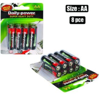 Batteries Size AA - Super Heavy Duty