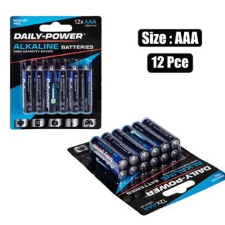 Batteries Size AAA Alkaline