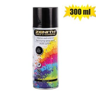 Spray Paint Can - Gloss Black