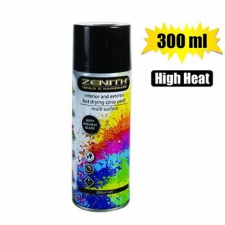 Spray Paint Can - High Heat - Black