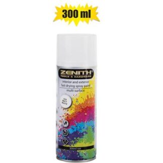 Paint Spray Can - Matte White