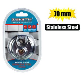 Padlock Stainless Steel Discus - 7 cm
