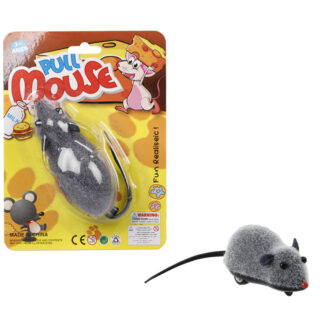 Mouse String-Action Wind-Up Toy
