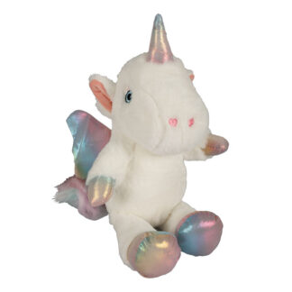 Plush Unicorn with Wings Toy - 30 cm