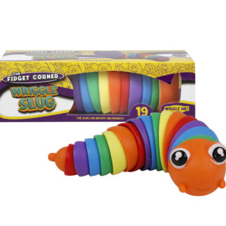 Sensory Wiggly Slug Fidget Toy - Rainbow Style